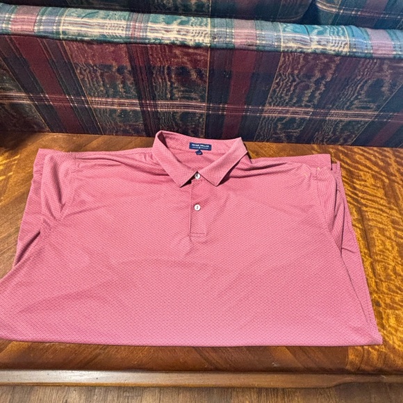Peter Millar Crown Crafted  Men’s Polo Rose Size XXL - Picture 2 of 9